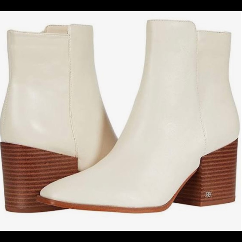 NWB Ivory Sam Edelman Cari Women’s Bootie